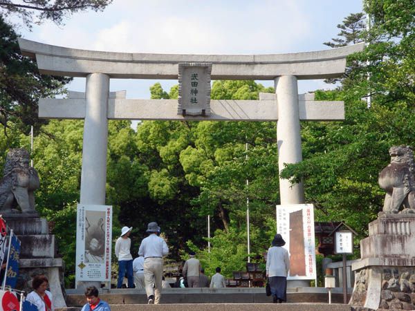 八百万の神の一人【甲府市　武田神社】