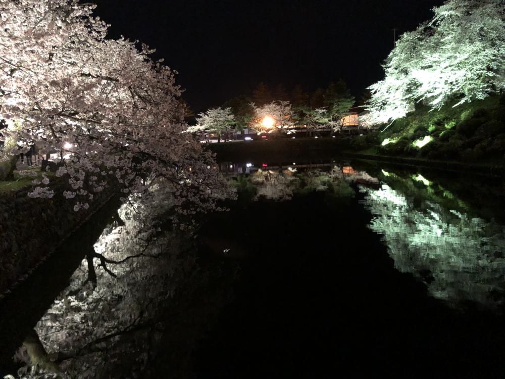 ★石屋のおっか★夜桜キレイ