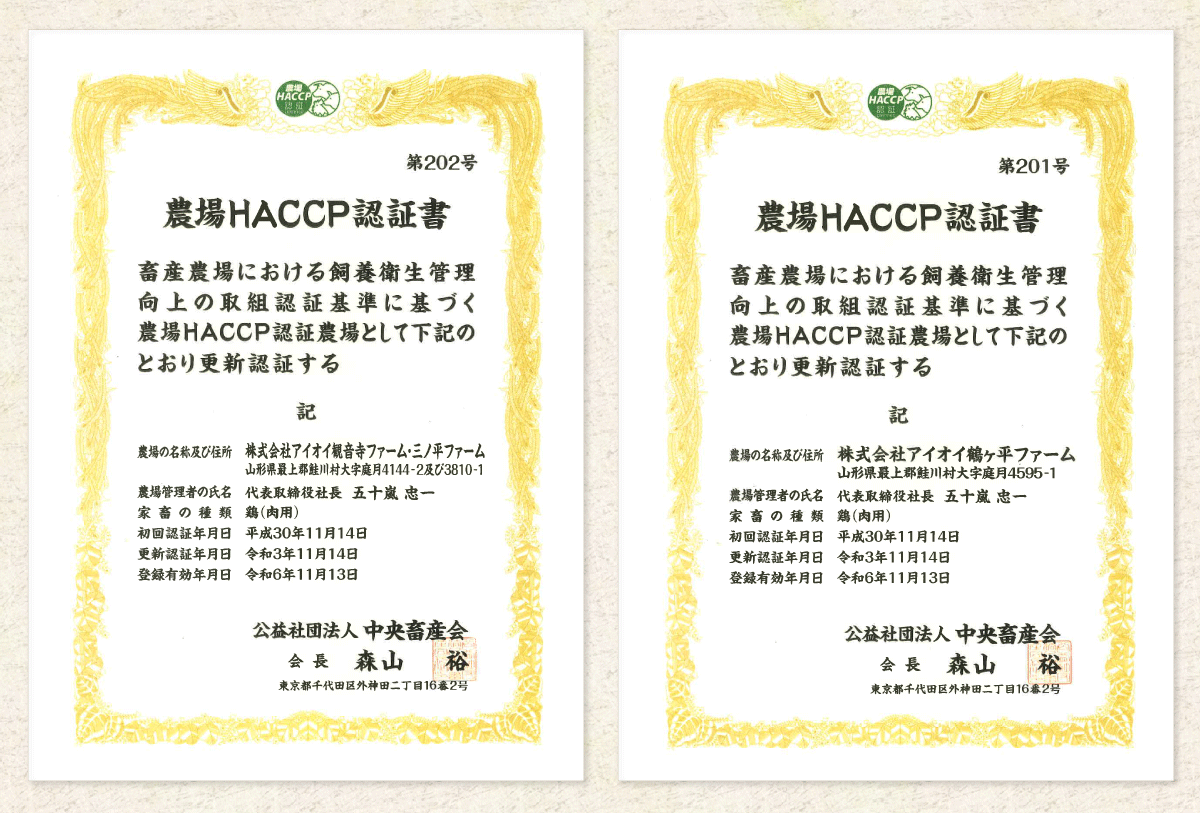 農場HACCP認証＿令和３年