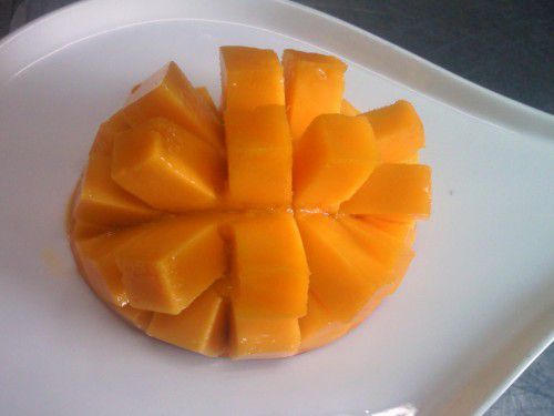 ★味よし「人生初のマンゴーでした！！」