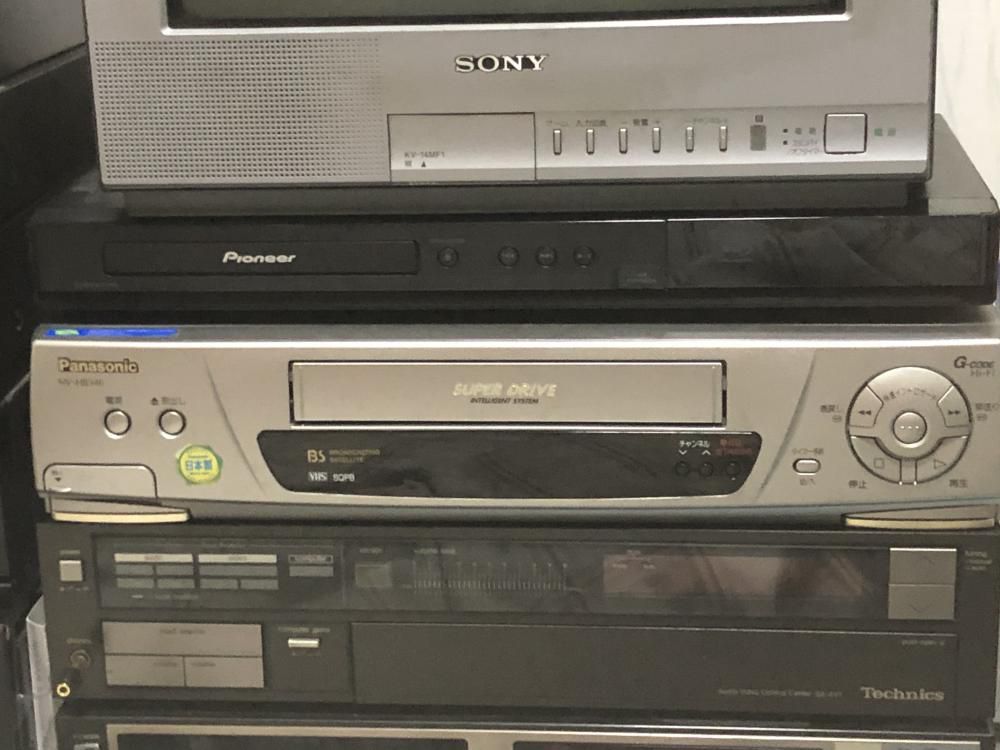 VHS機械を変更