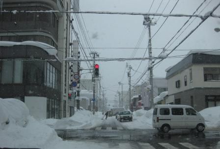 街中の道路では