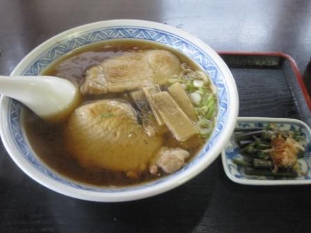 まいづる食堂　「焼き肉ラーメン」