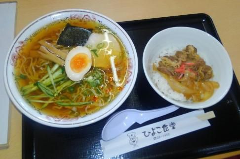 冷たいラーメン・・・