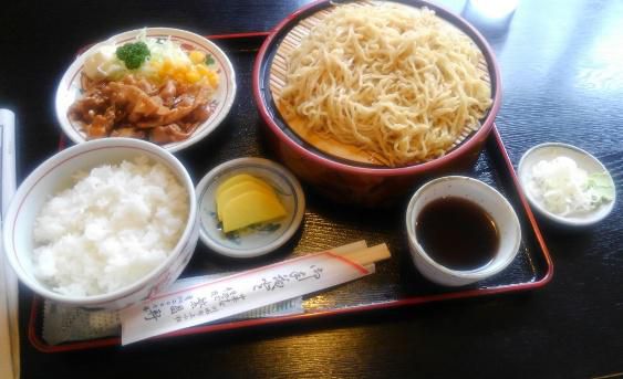 中華盛り　&豚焼き肉ライス