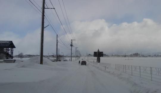 ちょっとした吹雪