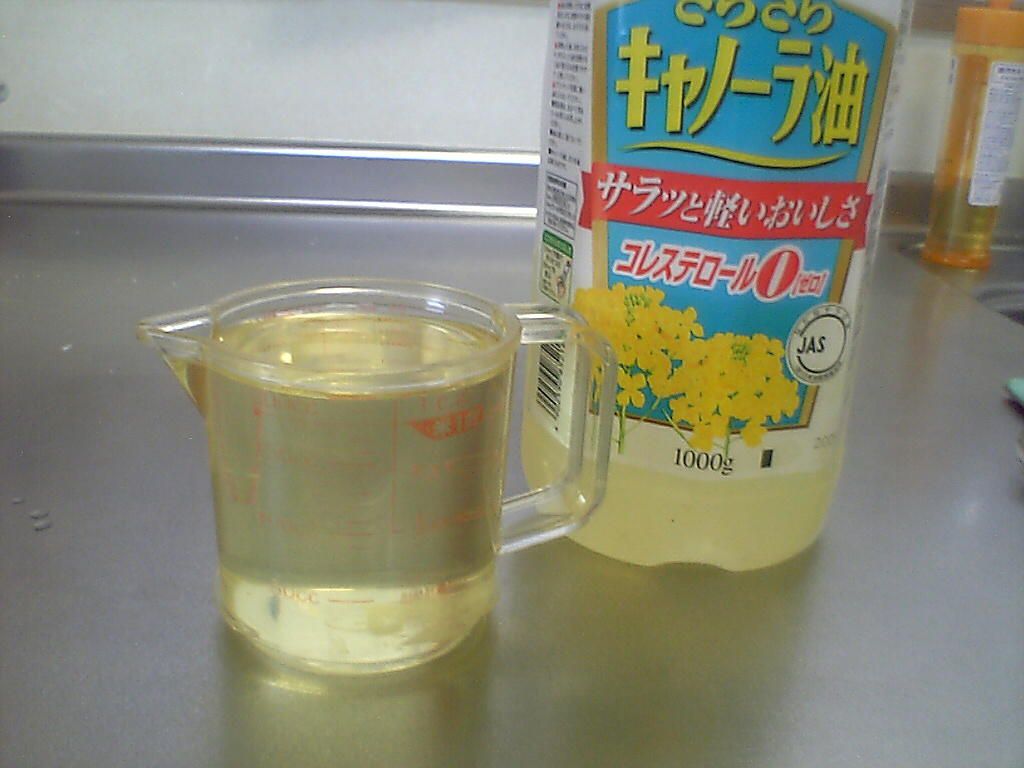 油をこぼしてしまった時の技！