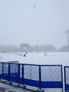 4月の降雪