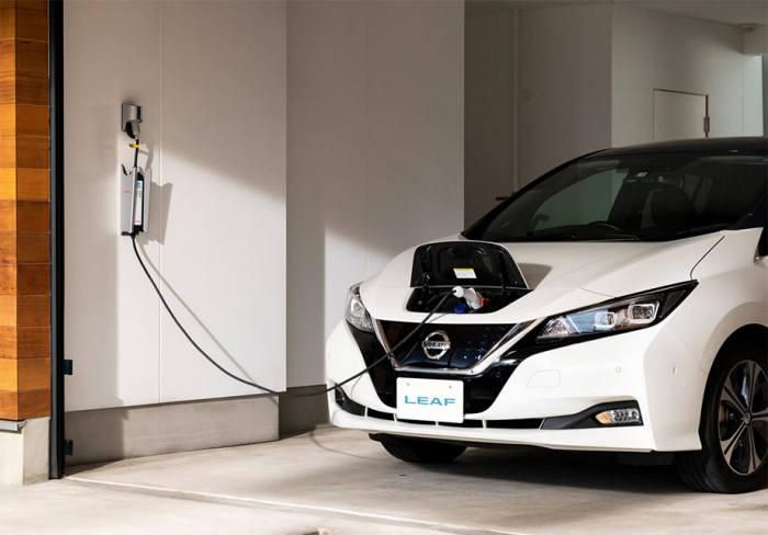 電気自動車　自宅用給電設備