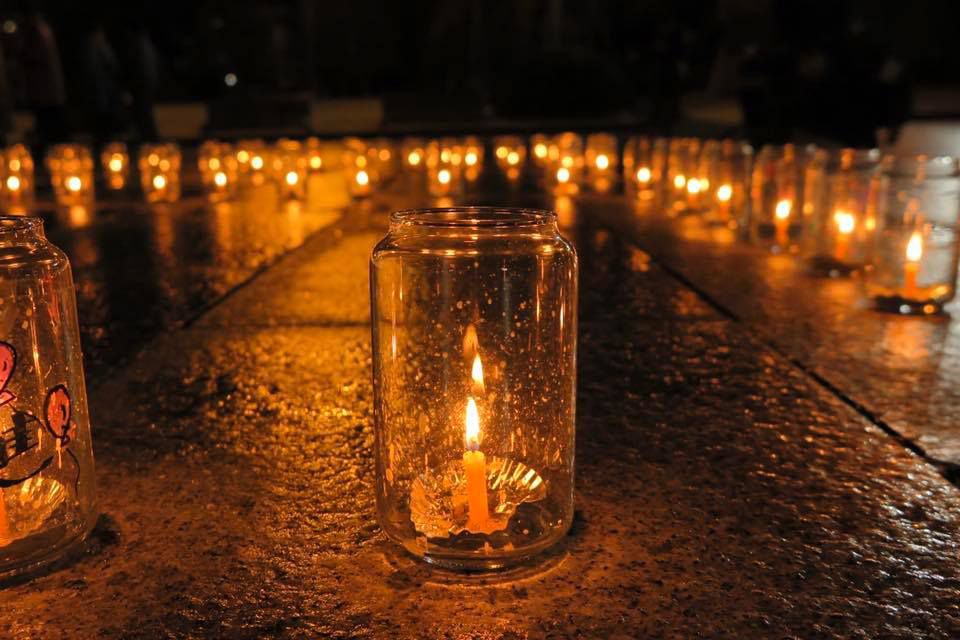 3.11　祈りの点灯に協力いたしました