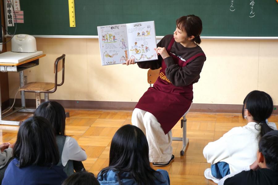 今年度最初の読み聞かせ！
