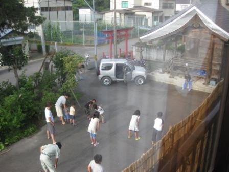 夏休みのラジオ体操