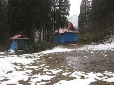 今月の大荒沢不動尊