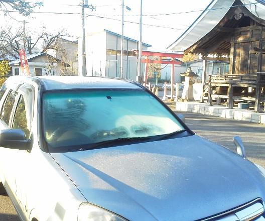 朝６時は寒いし暗い