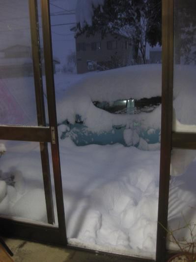 大雪の年越例祭