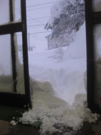 記録的？な雪の朝（１）