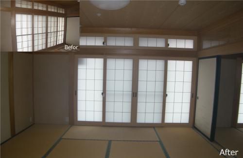 第2ほのぼの荘グループホーム改修工事　～窓～