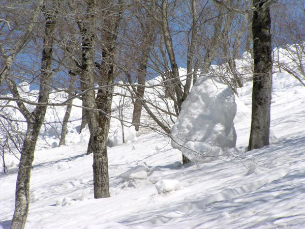 雪の固まり