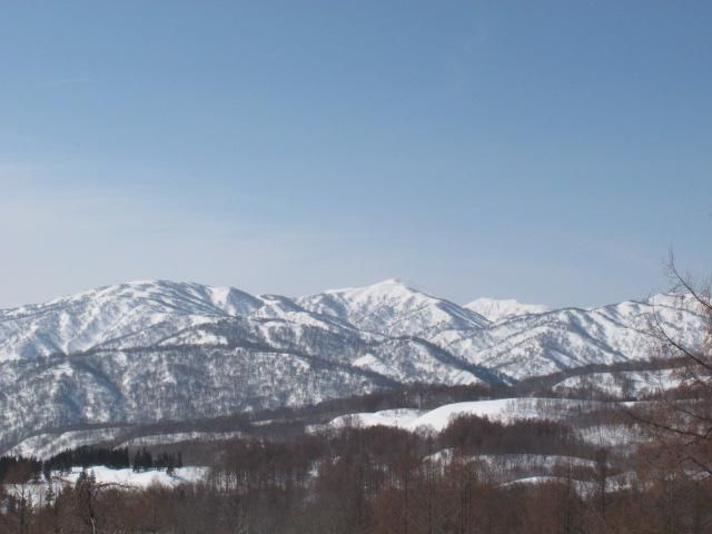 大井沢の山々
