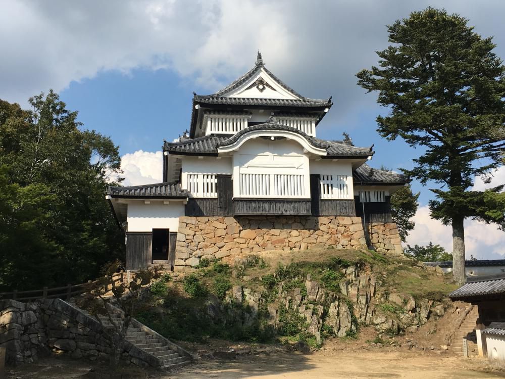 日の盛り天空の城置きにけり