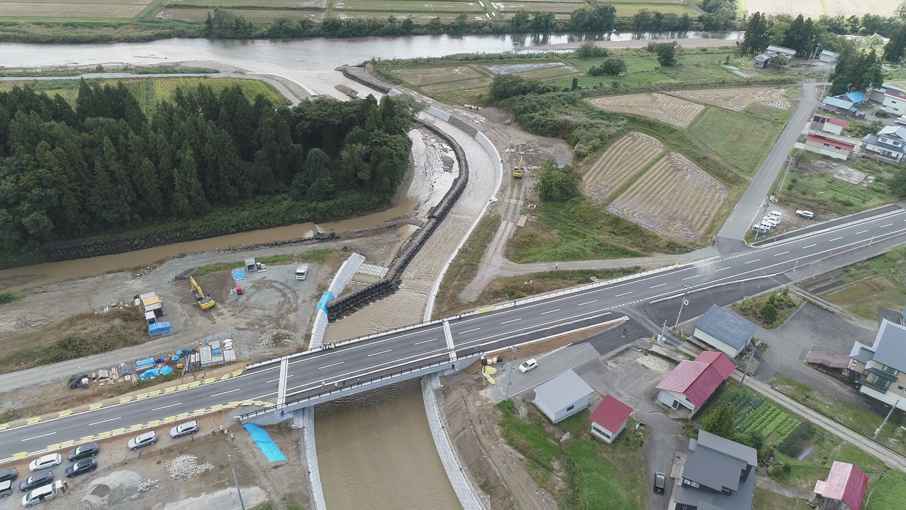 新河川切替です。