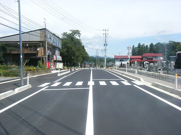 平成25年度　道路改築事業(地単)主要地方道米沢飯豊線道路改良工事