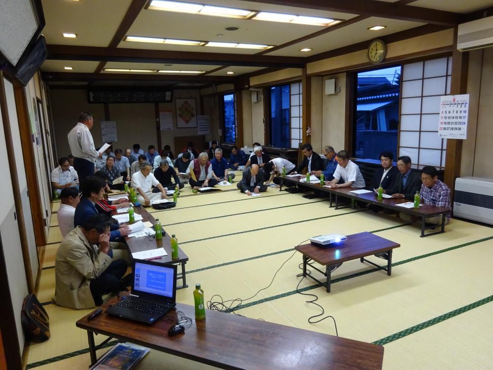 6月15日平野地区安全推進連絡協議会総会