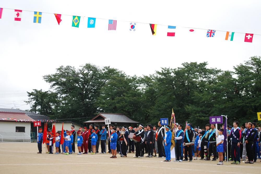 10月8日第67回平野地区民ふれあい運動会開催