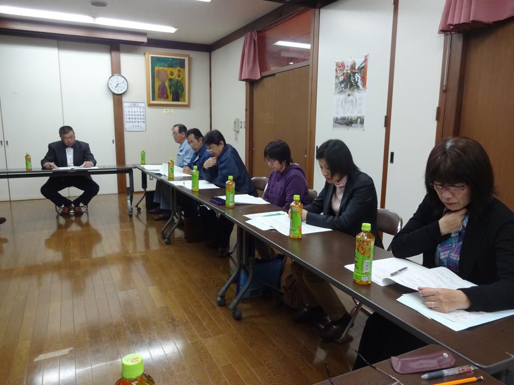 4月12日平成28年度長井市平野地区公民館運営協議会開催