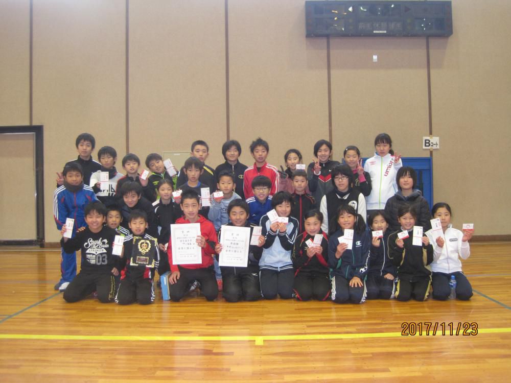 11月23日ドッジボール大会準優勝!