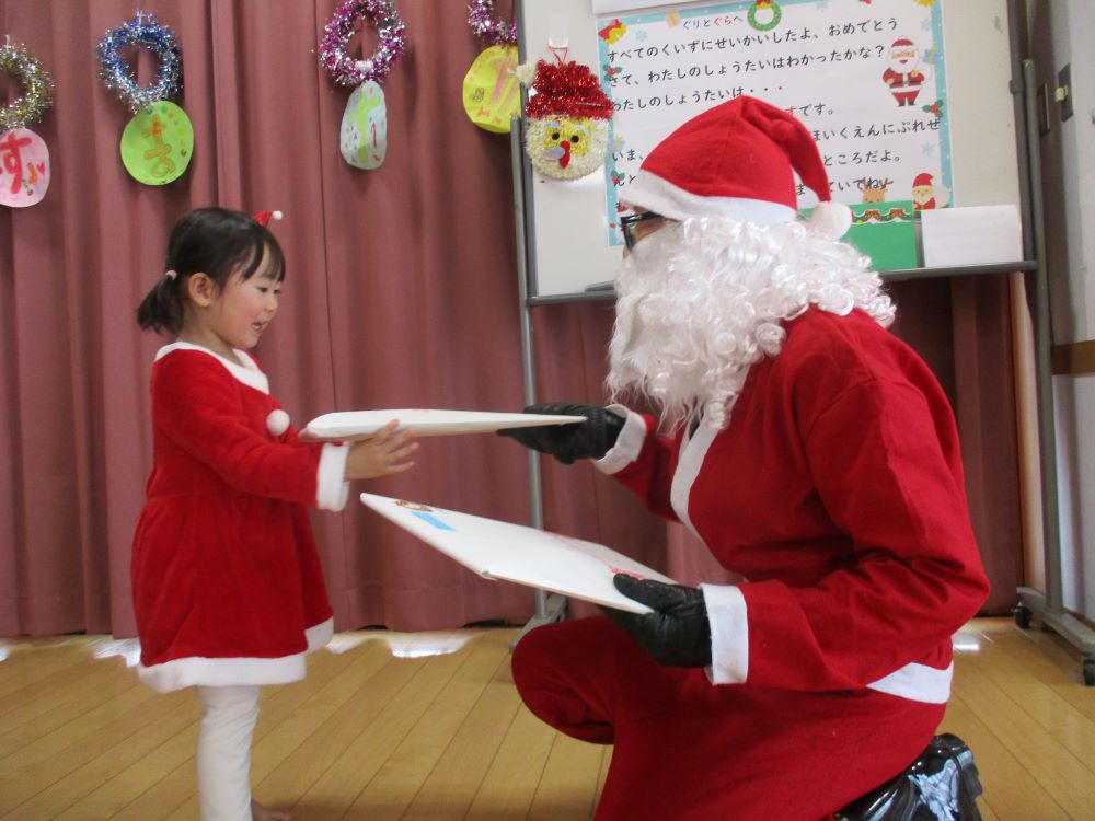 「メリークリスマス」～サンタさんが保育園にやってきた②～