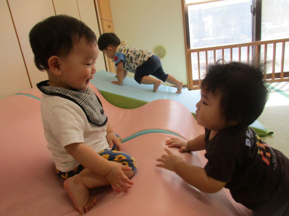 「お友だちと一緒って楽しいね」