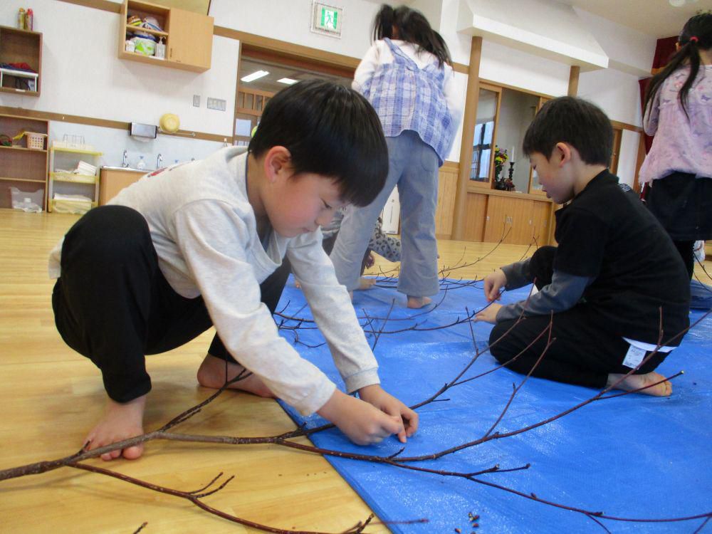 [団子の木飾り」
