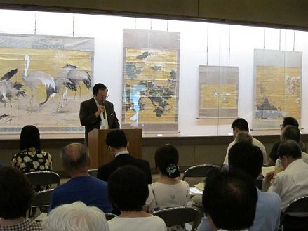 【報告】交流展館長講座（本間美術館会場）