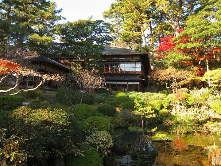 晩秋の庭園をご満喫ください。