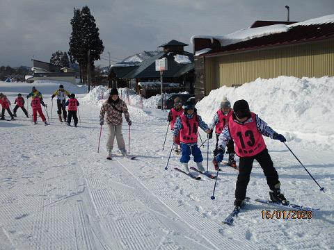 ３・４年　スキー授業
