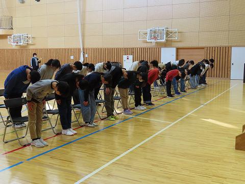 卒業式に向けて