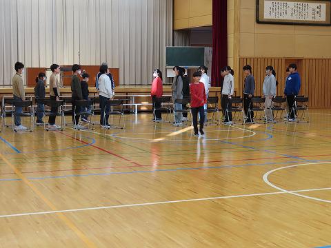 卒業式に向けて