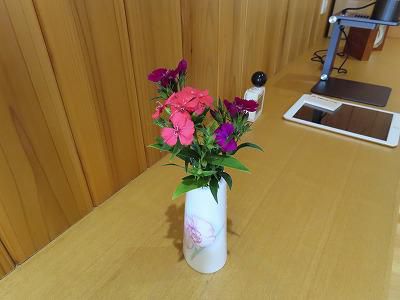 花をいただきました