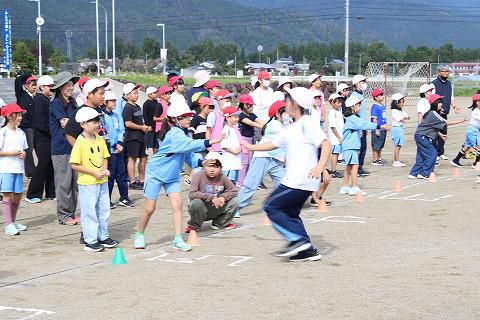 児童会全校リレー