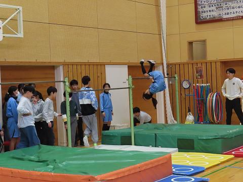 鉄棒発表会