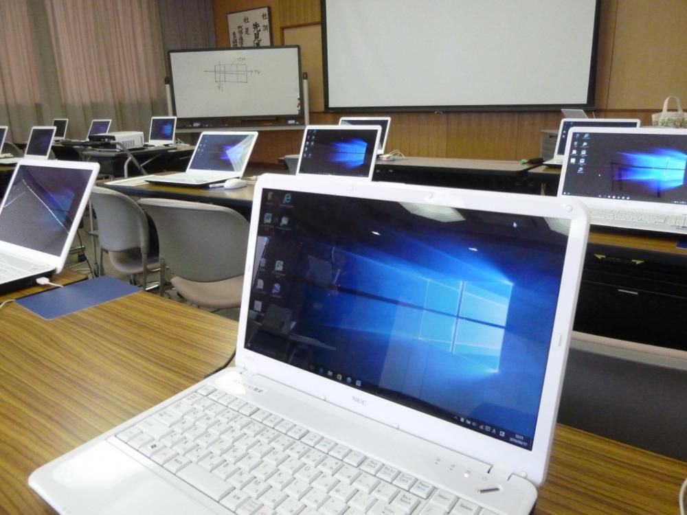 NCV 9ちゃん大学のパソコンがWindows10になりました。