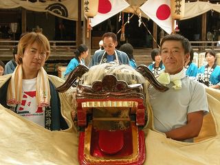 八坂神社　御獅子さま巡行