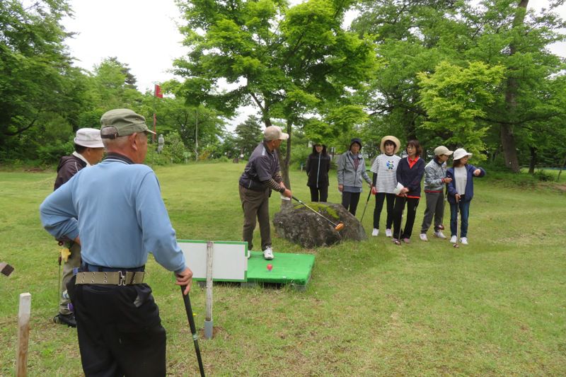 秋桜倶楽部パークゴルフを体験しました。