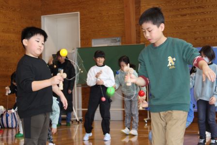 子ども会育成会主催「真冬のゲーム大会」開催