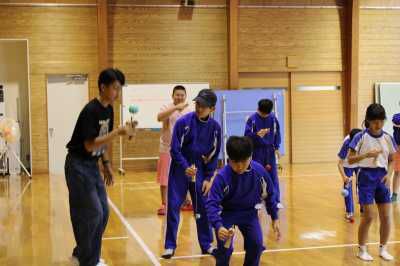 子ども会育成会主催 芋煮&けん玉道場