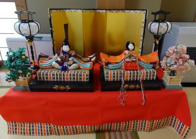 白椿地区「ひな祭り週間」開催中