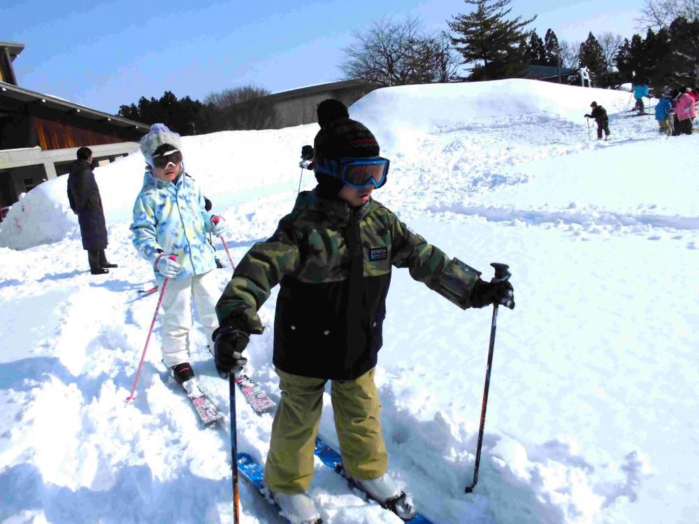 １・２年生グラウンドスキー