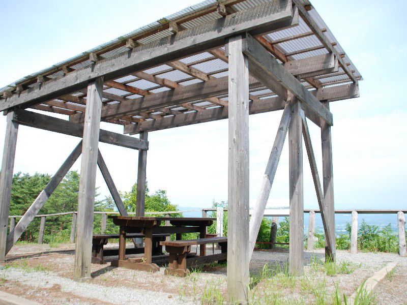 夏の散居集落風景