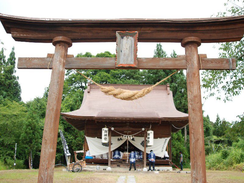 小白川神社前夜祭